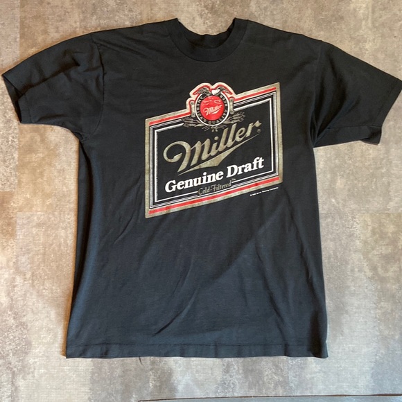 1992 Miller Genuine Draft Tee - Picture 1 of 6